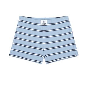 Parke Stripe Mini Shorts